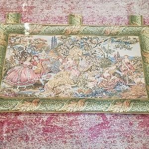 3 ring Hanging wall tapestry